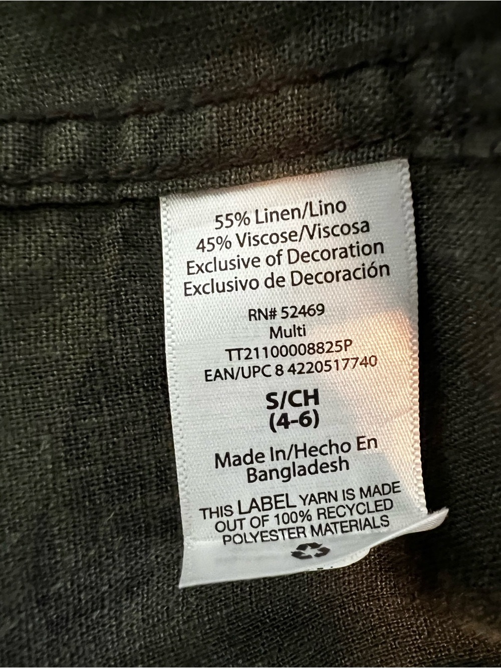 NWOT Time and Tru Olive Green Camo Utility Jacket - Picture 10 of 10